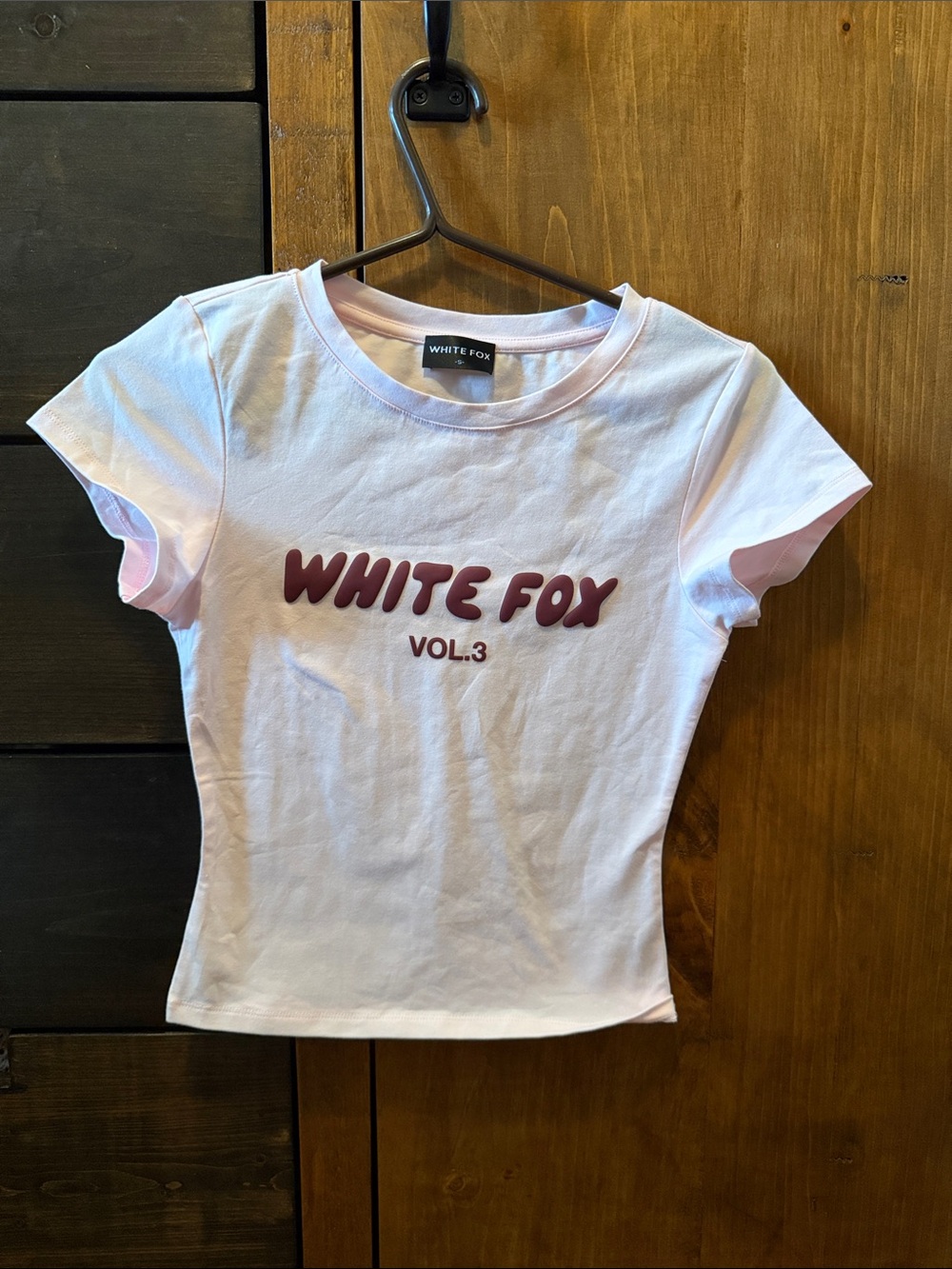 Brand new (no tags) White Fox Boutique Baby Tee